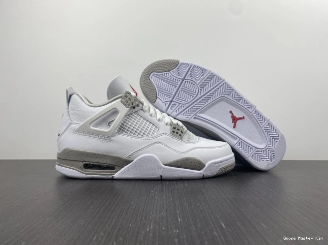 Retro Jordan 4 Oreo White CT8527-100 (2021) 0707